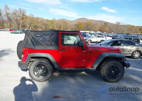2011 Jeep Wrangler Sport z USA, uszkodzony, nr VIN 1J4GA2D13BL511790